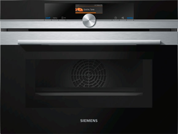 iQ700, built-in compact oven with microwave function, 60 x 45 cm, Stainless steel CM656GBS6B