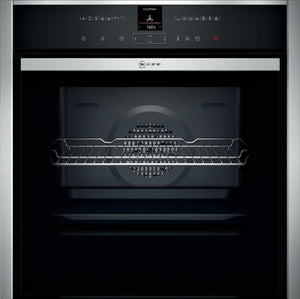 N 70, BUILT-IN OVEN WITH ADDED STEAM FUNCTION, 60 X 60 CM, STAINLESS STEEL B47VR32N0B