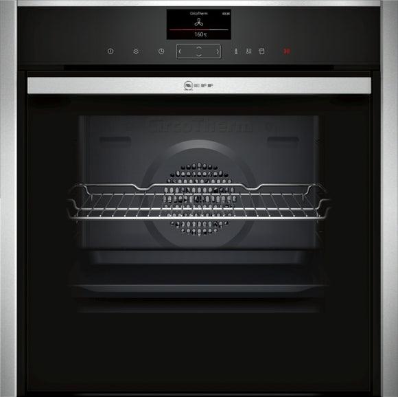 N 90, BUILT-IN OVEN WITH STEAM FUNCTION, 60 X 60 CM, STAINLESS STEEL B47FS34H0B