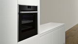 N 90, BUILT-IN OVEN WITH ADDED STEAM FUNCTION, 60 X 60 CM, STAINLESS STEEL B47VS34H0B