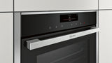 N 90, BUILT-IN COMPACT OVEN WITH STEAM FUNCTION, 60 X 45 CM, STAINLESS STEEL C18FT56H0B
