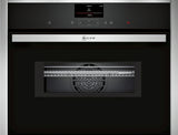 N 90, BUILT-IN COMPACT OVEN WITH MICROWAVE FUNCTION, 60 X 45 CM, STAINLESS STEEL C27MS22H0B