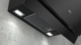 iQ300, wall-mounted cooker hood, 60 cm, clear glass black printed LC67KHM60B