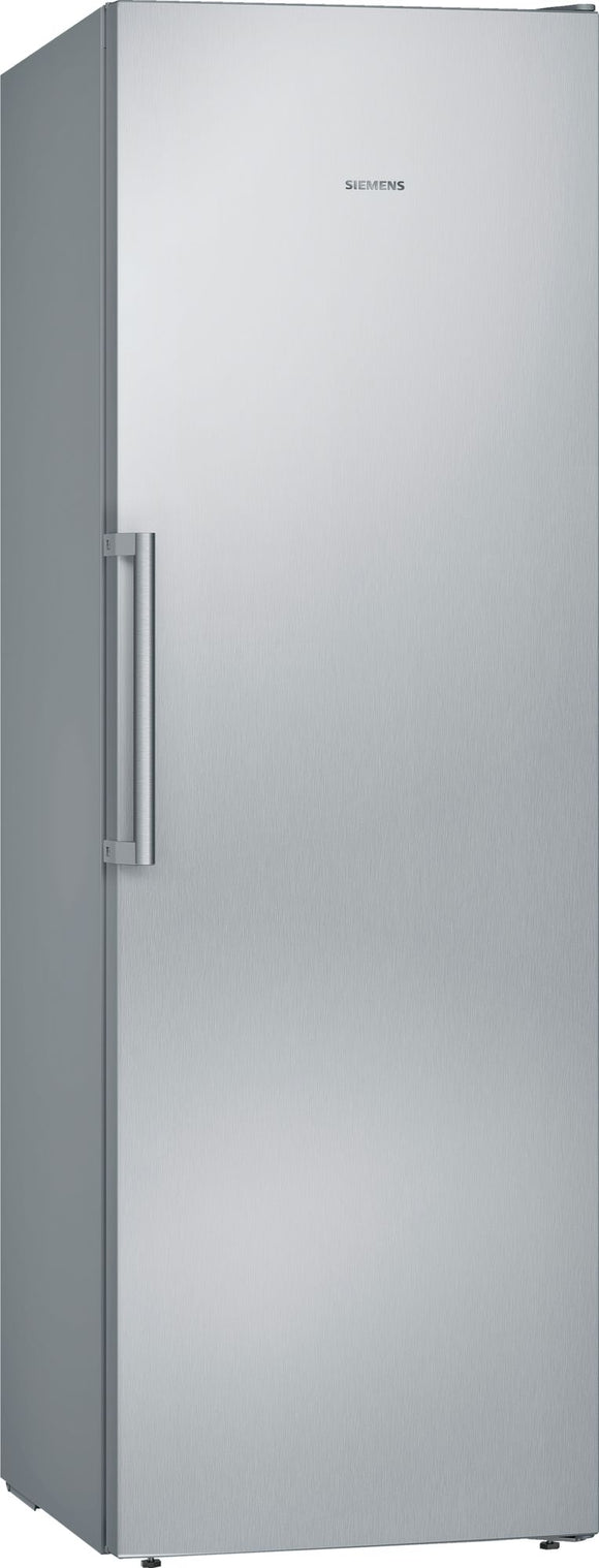 iQ300, free-standing freezer, 186 x 60 cm, Inox-easyclean GS36NVIFV