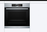 BOSCH SERIES 8, 60 x 60 cm, OVEN, STAINLESS STEEL HRG6769S6B BUILT IN/STEAM FUNCTION