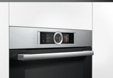 BOSCH SERIES 8, 60 x 60 cm, OVEN, STAINLESS STEEL HBG6764S1 BUILT IN