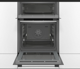 BOSCH SERIES 2, DOUBLE OVEN,STAINLESS STEEL MHA133BR0B BUILT IN