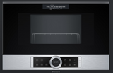 BOSCH SERIES 8, 60 x 38 cm, MICROWAVE, STAINLESS STEEL BFL634GS1B BUILT IN