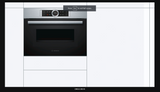 BOSCH SERIES 8, 60 x 45 cm, COMPACT OVEN/MICROWAVE, STAINLESS STEEL CMG633BS1B BUILT IN