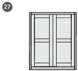 BELGRAVIA Painted To Order Doors & Drawerfronts - Standard Size