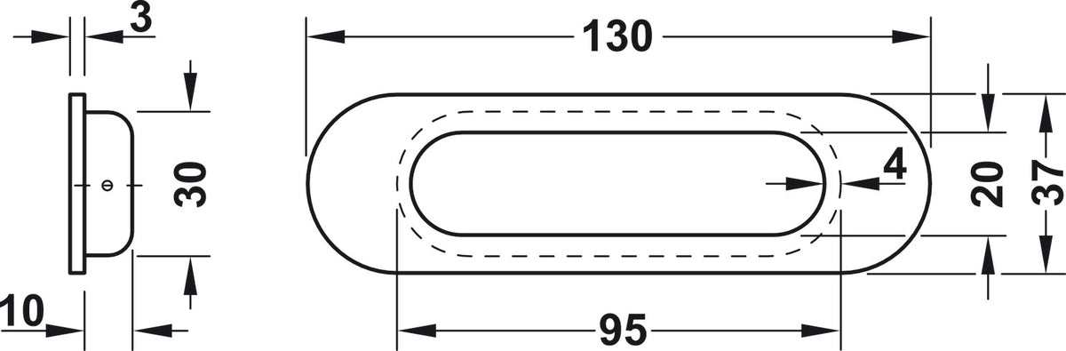 Inset Handle – RÄM Interiors