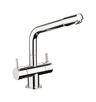 Rangemaster Aquapro Pull Out Spray Dual Lever Tap 569.51.220